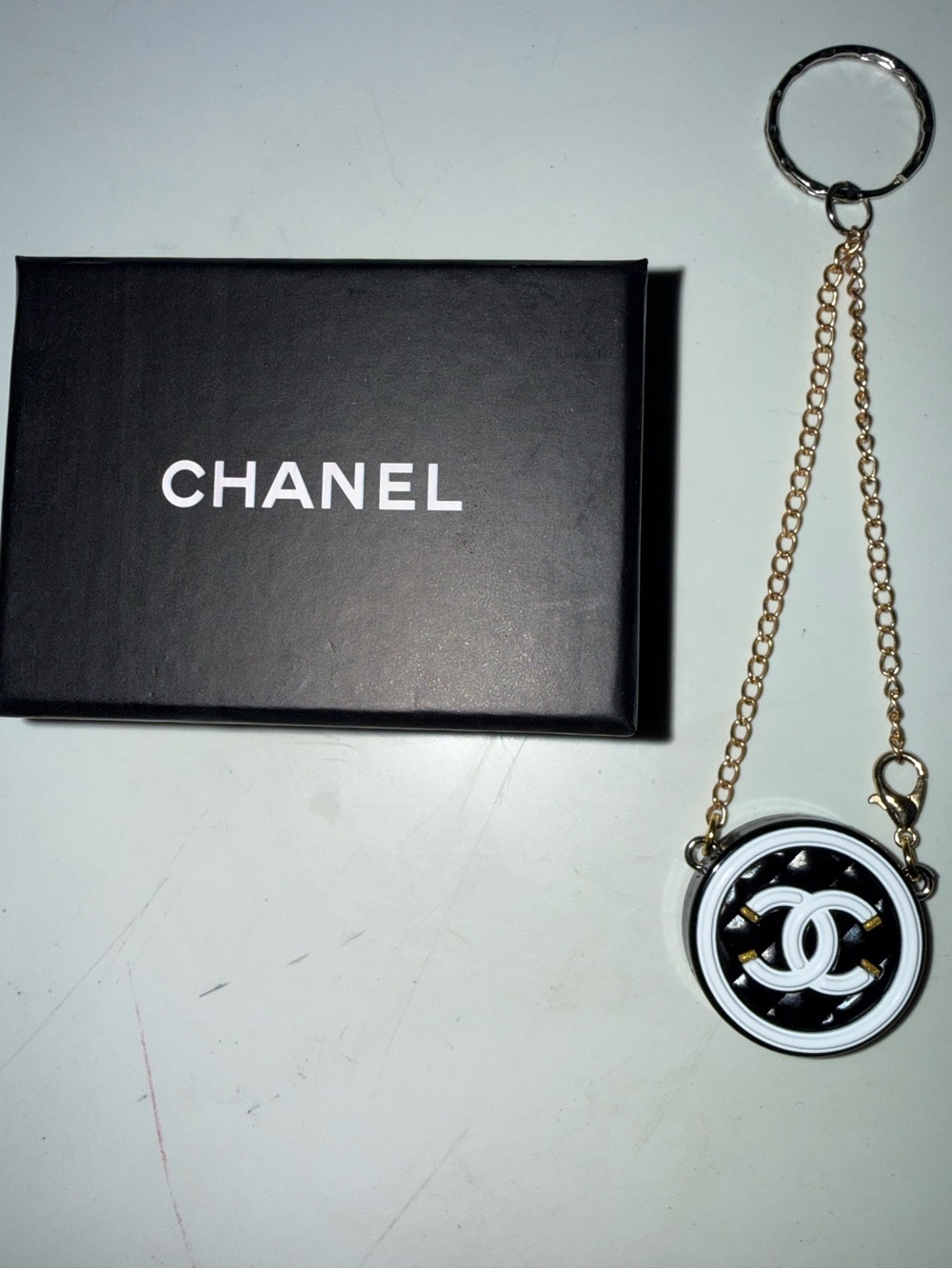 Mini 3D Bag Charm Keychain with Gift Box